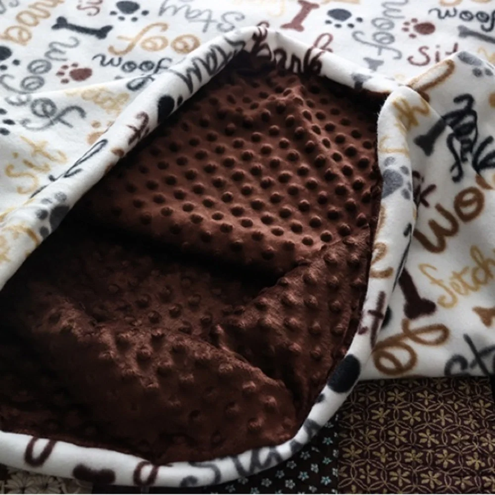 Dog puppy snuggle sack blanket